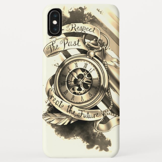 respect the past, create the future Case-Mate iPhone case (Back)