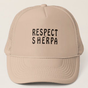 "Respect the Sherpa" Mountaineering Trucker Hat