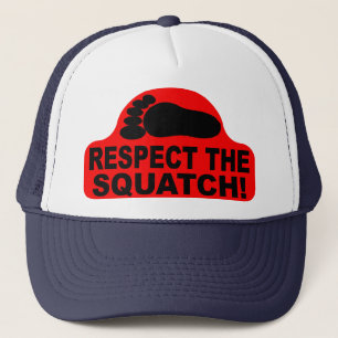 RESPECT THE SQUATCH!  Look like a PRO in Bobo's Trucker Hat