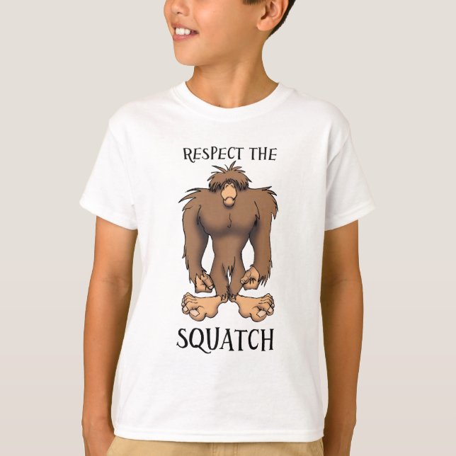RESPECT THE SQUATCH T-Shirt (Front)