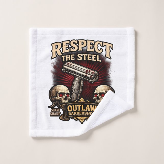 Respect the Steel DE Washcloth Wash Cloth (Wash Cloth)