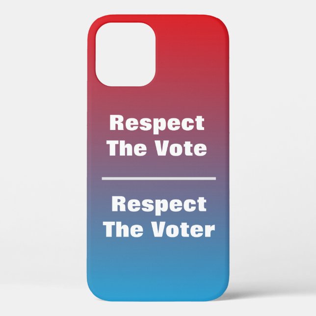 Respect The Vote and Voter Case-Mate iPhone Case (Back)