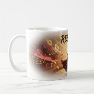 Respect Through Golden Music Doorway Mug
