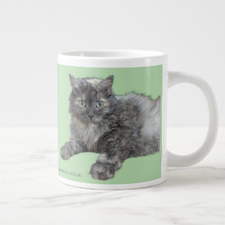 Respect Your Cat by RoseWrites Large Coffee Mug