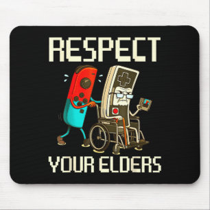 Respect Your Elders Gaming Clic  Mouse Pad