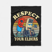 Respect Your Elders Gaming Control Retro Funny Gam