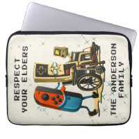 Respect Your Elders Gaming Control Retro Funny