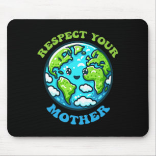 Respect Your Mother For Earth Day Climate Change Mouse Pad