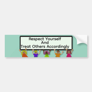 Respect Yourself Bumpersticker Bumper Sticker