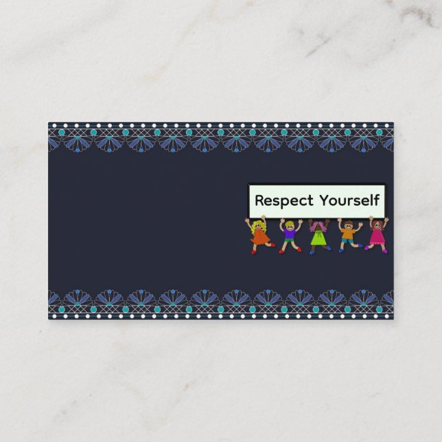 Respect Yourself Business Card (Back)