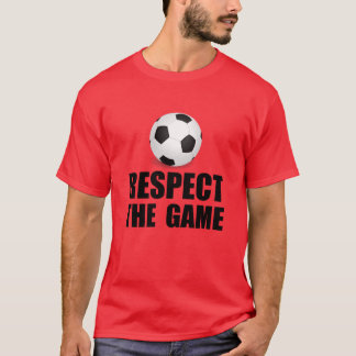 Respecthe Game Soccer girl retro T-Shirt