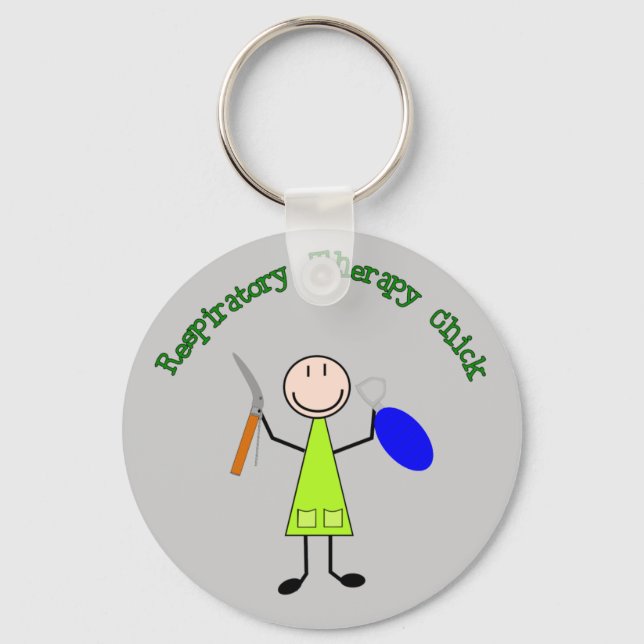 Respiratory Chick Key Ring (Front)