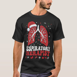 Respiratory Therapist Christmas  T-Shirt