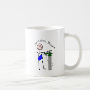 Respiratory Therapist O2 & Ambu Bag Design Coffee Mug