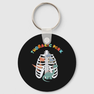 Respiratory Therapist Paediatrics Nurse Animal Tho Key Ring