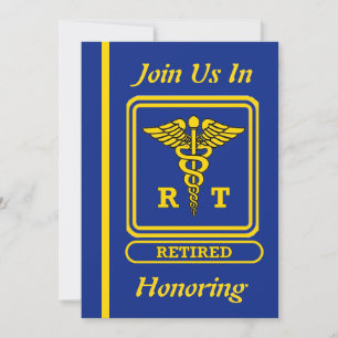 Respiratory Therapist Retirement Invitation