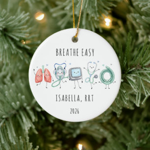 Respiratory Therapist RRT Ornament
