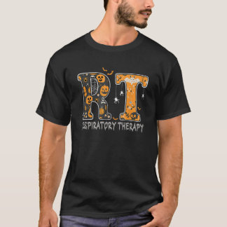 Respiratory Therapist RT funny Halloween Future Nu T-Shirt