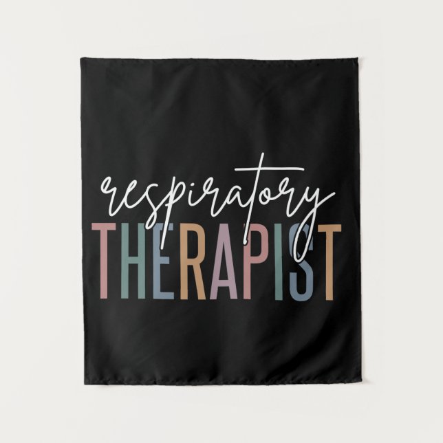 Respiratory Therapist RT Gifts Tapestry (Front)