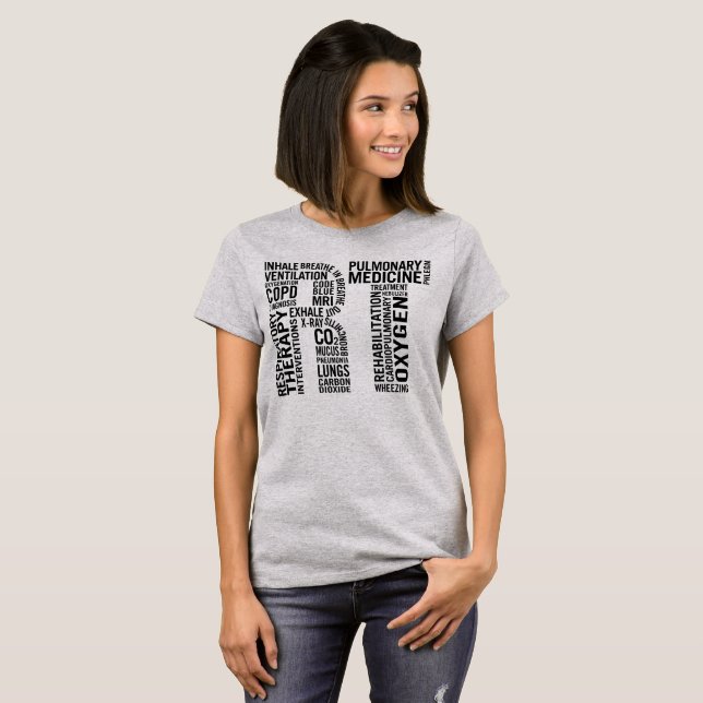 Respiratory Therapist RT T-Shirt (Front Full)