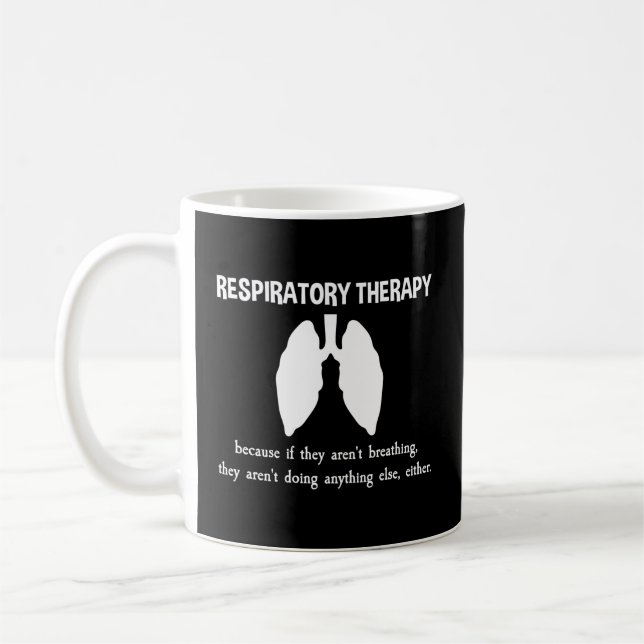 Respiratory Therapy Definition Lung Therapist Coffee Mug (Left)