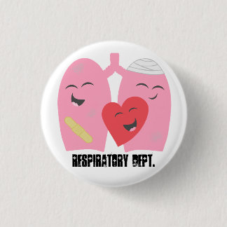 Respiratory Therapy Dept. Lungs button RT