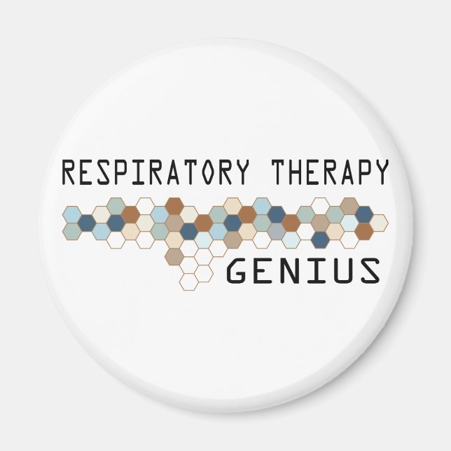 Respiratory Therapy Genius Magnet (Front)