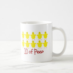 Respiratory Therapy Gifts "10 of PEEP" Funny Coffee Mug