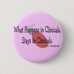 Respiratory Therapy Student Gifts 6 Cm Round Badge