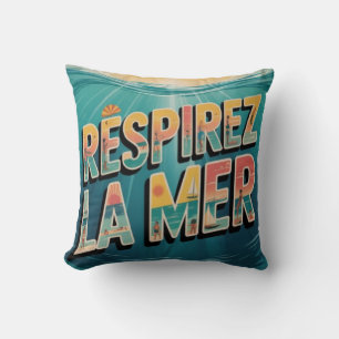 Respirer la Mer Cushion