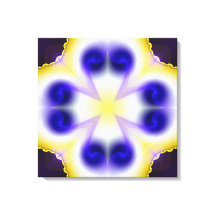 Resplendent Emergence  Wrapped Canvas Print