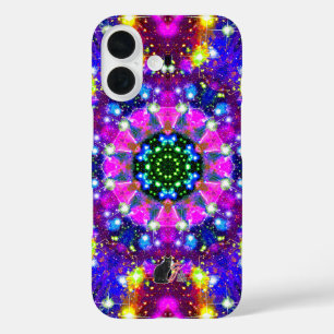 Resplendent Stellar Kaleid iPhone 16 Case