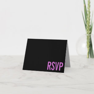 Response Card Customisable : RSVP