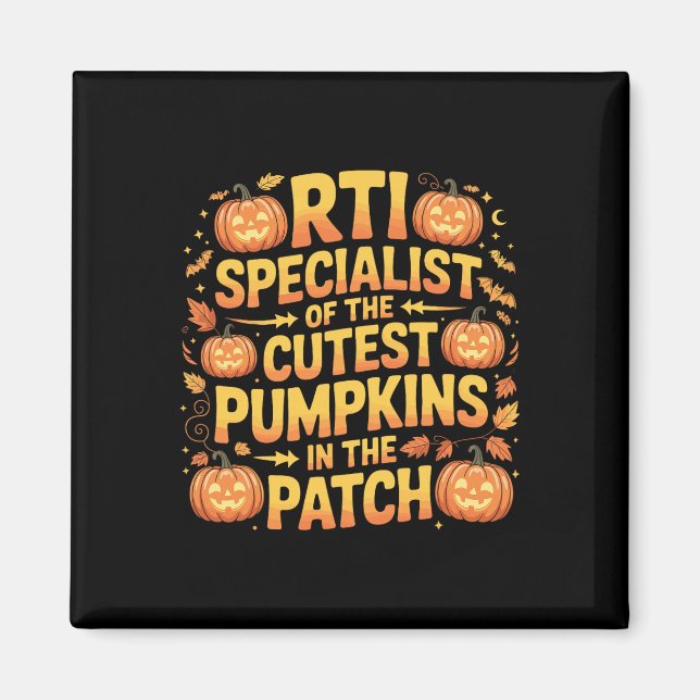 Response Intervention Teacher Cutest Rti Specialis Magnet (Front)