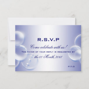 Response rsvp beach wedding