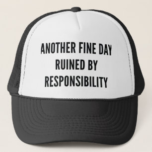 Responsibility Trucker Hat