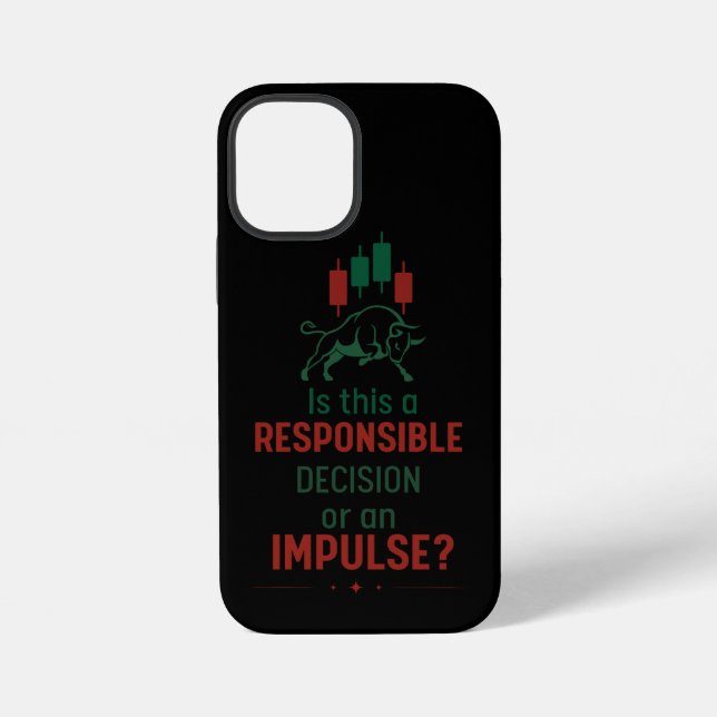 Responsible Decision – Trading Discipline iPhone Case (Back)