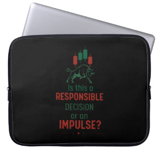 Responsible Decision – Trading Discipline Laptop Sleeve
