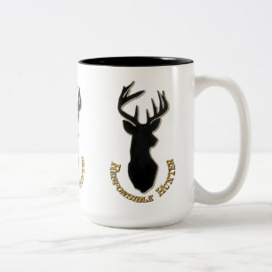 Responsible Hunter Deer Pattern  Mug