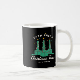 Resratory Therast Nurse Farm Fresh Christmas Tree Coffee Mug