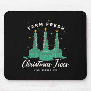 Resratory Therast Nurse Farm Fresh Christmas Tree  Mouse Pad