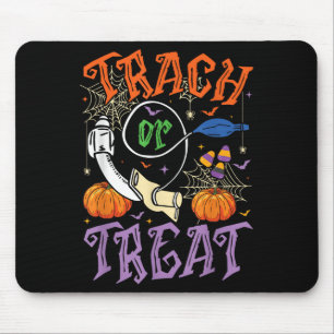 Resratory Therast Trach Or Treat Icu Rn Halloween Mouse Pad