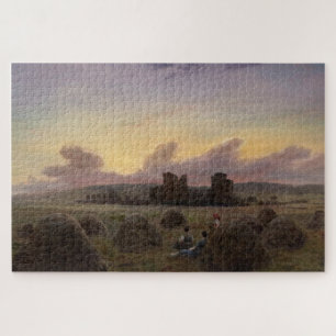 Rest at the Hay Harvest – Caspar David Friedrich Jigsaw Puzzle