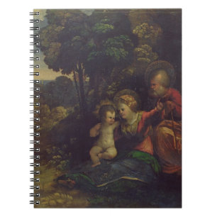 Rest During the Flight into Egypt, c.1510-12 (oil Notebook