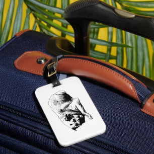 Rest, Fluid Margin Luggage Tag