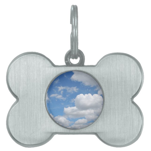 rest for a while pet name tag (Front)