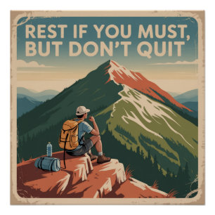Rest If You Must, But Don't Quit Poster