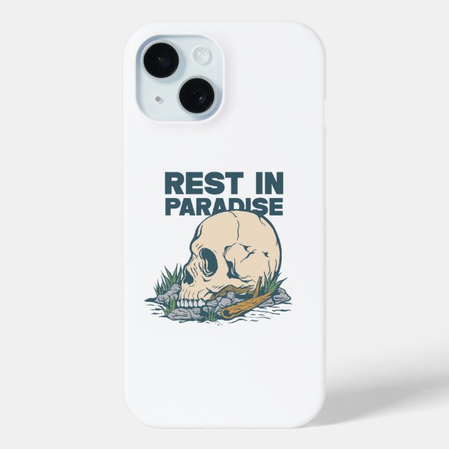 Rest in Paradise Case-Mate iPhone Case (Back)