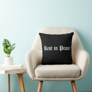 Rest in Peace Cushion