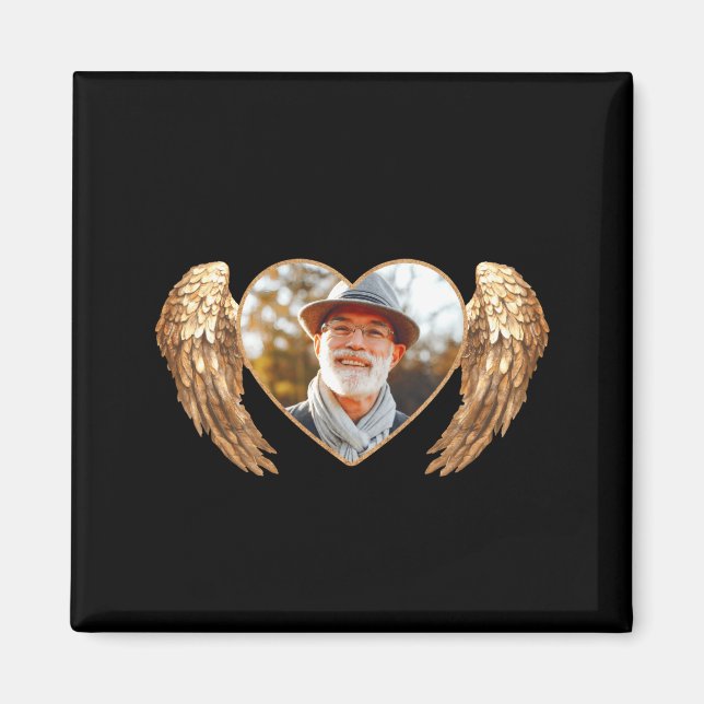 Rest in peace loving memory mum dad memorial 2w1  magnet (Front)